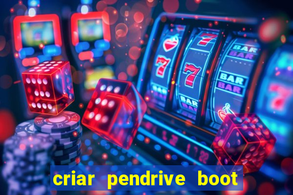 criar pendrive boot windows 10